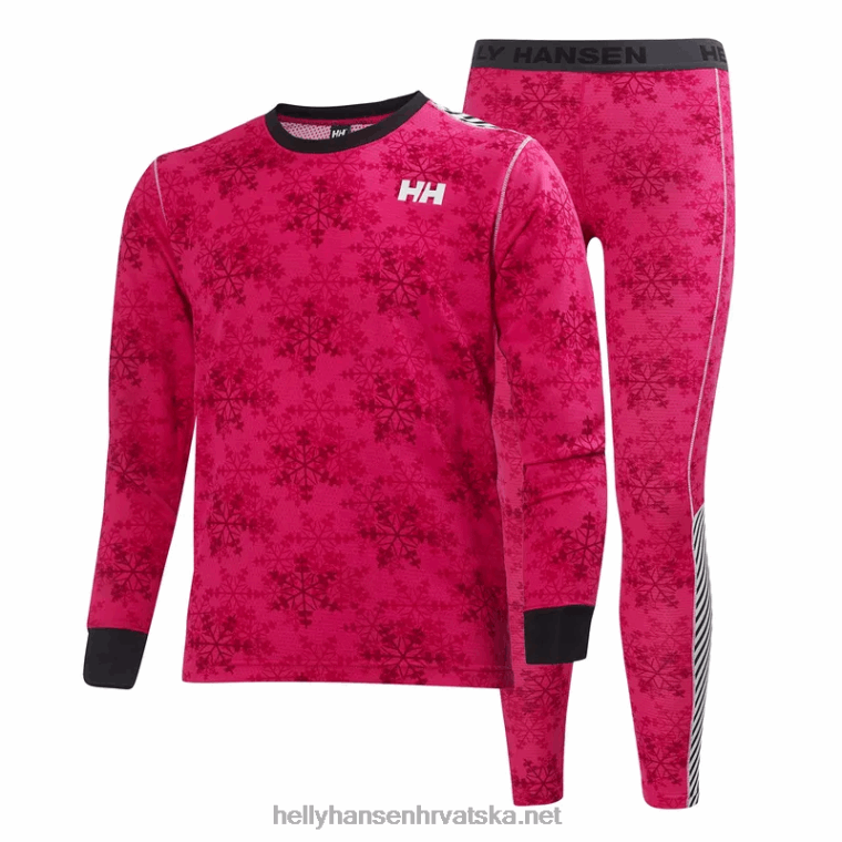 J0HV2489 juniorski hh lifa aktivni bazni set slojeva djeca Helly-Hansen djetelina / beba trupa