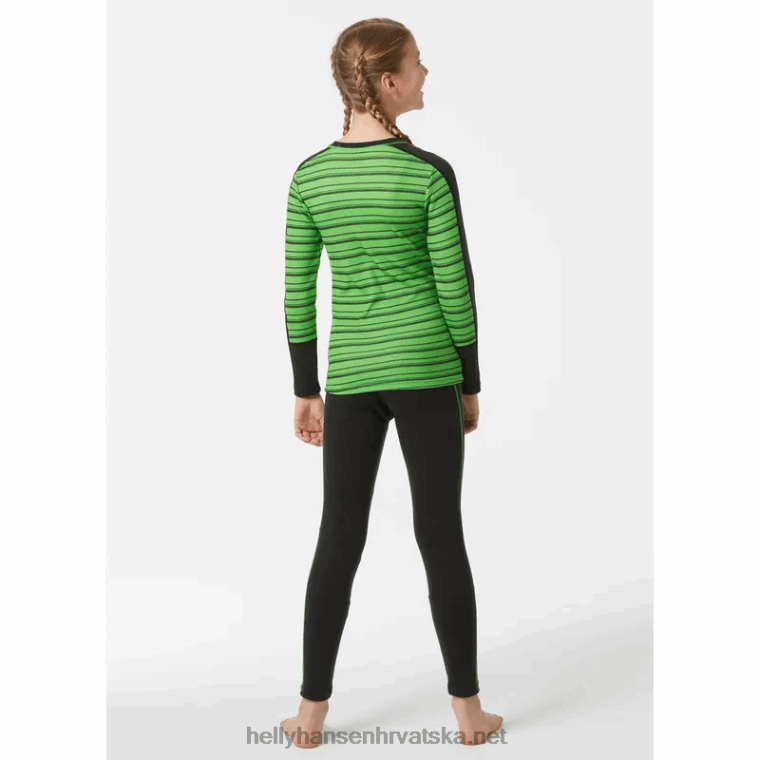 J0HV2490 juniorski grafički lifa merino osnovni sloj djeca Helly-Hansen beba trupa/mornarica