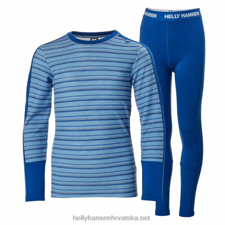 J0HV2493 juniorski grafički lifa merino osnovni sloj djeca Helly-Hansen komunalna gre/beba trupa