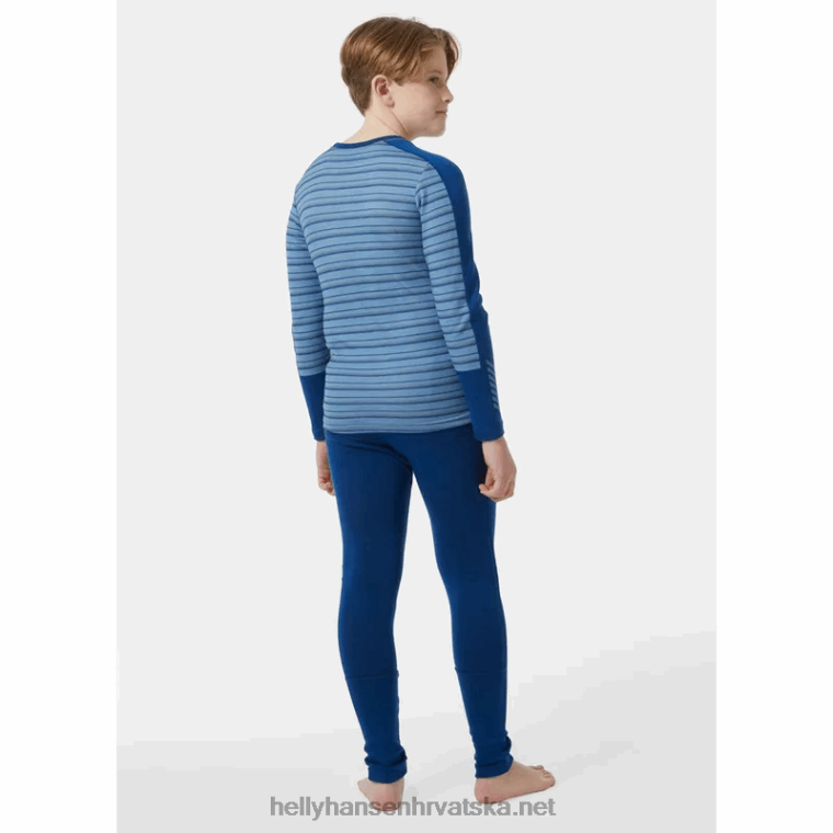 J0HV2493 juniorski grafički lifa merino osnovni sloj djeca Helly-Hansen komunalna gre/beba trupa