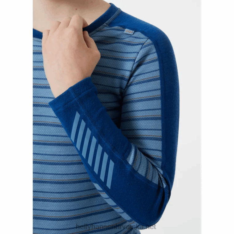 J0HV2493 juniorski grafički lifa merino osnovni sloj djeca Helly-Hansen komunalna gre/beba trupa