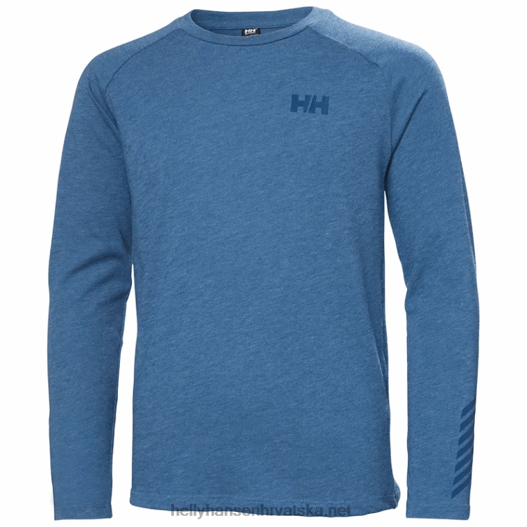 J0HV2574 juniori' loen tehnički osnovni sloj gornji djeca Helly-Hansen breskva jeka