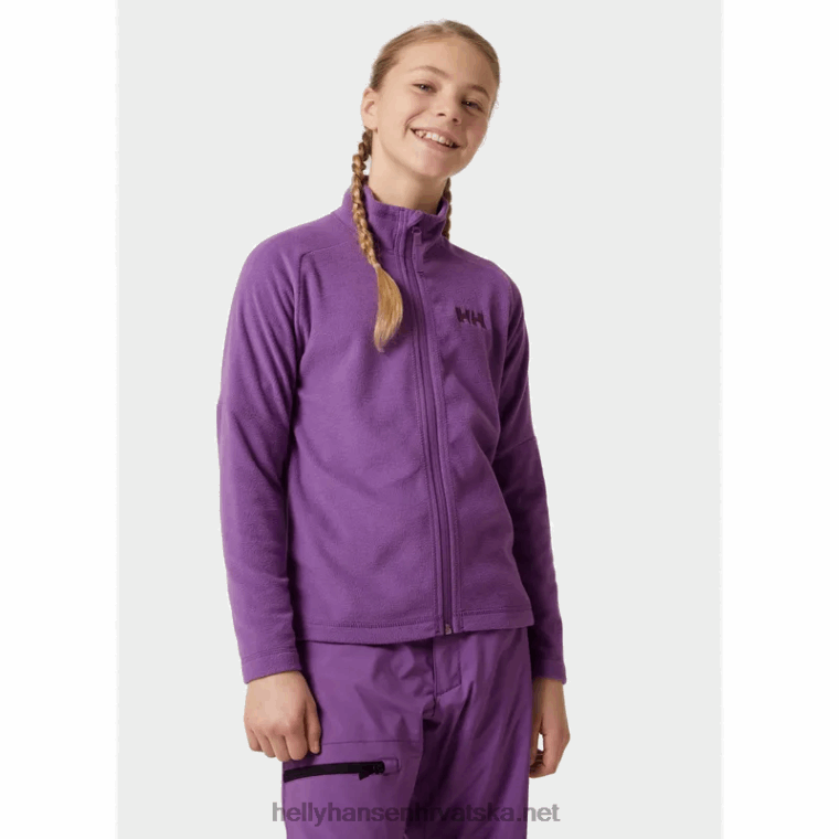 J0HV2391 juniorska jakna od flisa daybreaker 2.0 djeca Helly-Hansen malahit