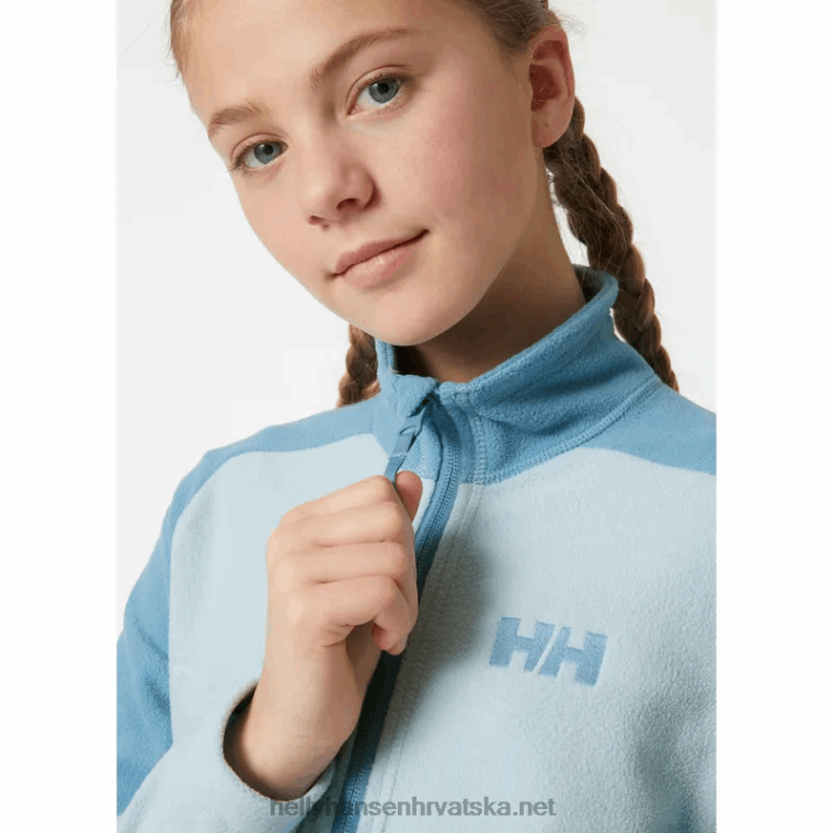 J0HV2393 juniorska jakna od flisa daybreaker 2.0 djeca Helly-Hansen smrvljena gra