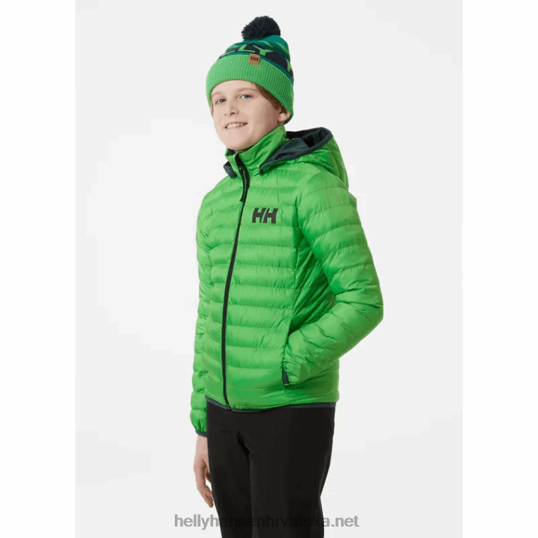 J0HV2403 juniorska infinity izolacijska jakna djeca Helly-Hansen modra magla