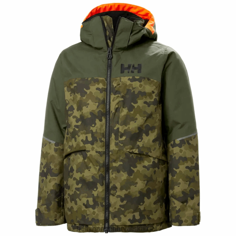J0HV2407 juniorska summit skijaška jakna djeca Helly-Hansen močvarna jagoda