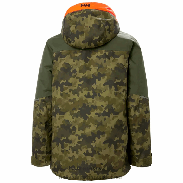 J0HV2407 juniorska summit skijaška jakna djeca Helly-Hansen močvarna jagoda