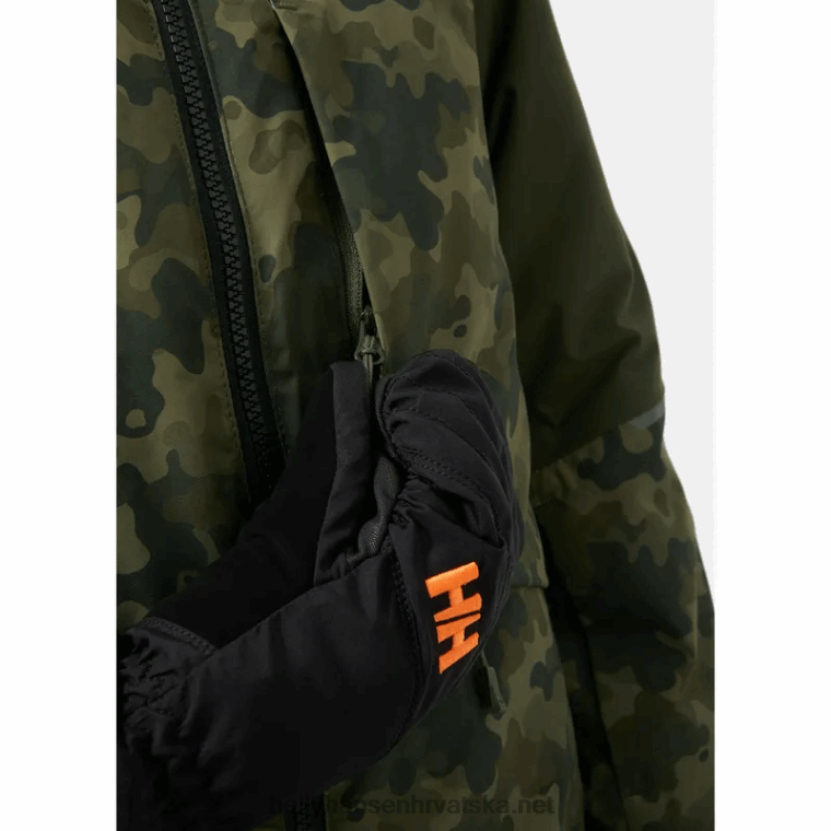 J0HV2407 juniorska summit skijaška jakna djeca Helly-Hansen močvarna jagoda