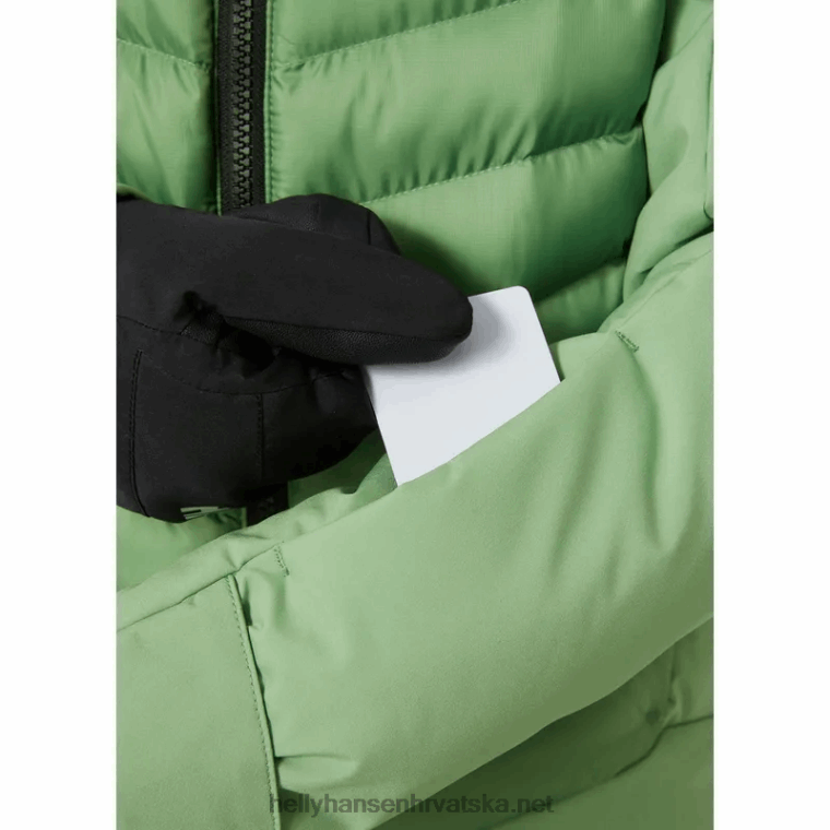 J0HV2411 juniorska spokojna skijaška jakna djeca Helly-Hansen ametist/baby trupa