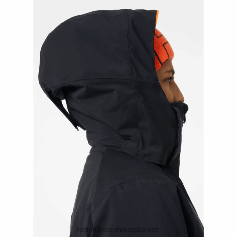 J0HV2413 juniorska alpha skijaška jakna djeca Helly-Hansen djetelina