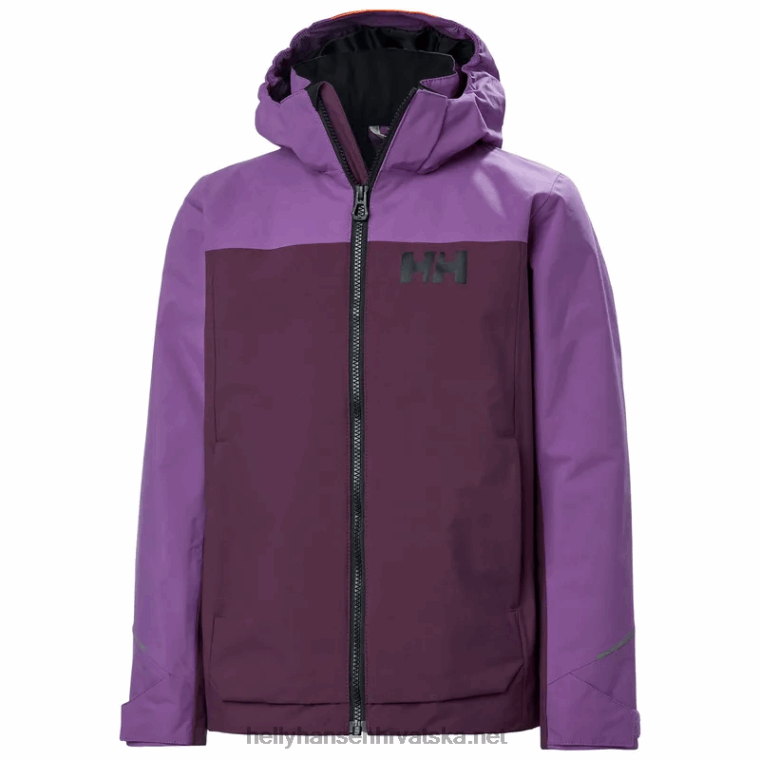 J0HV2423 juniorska sogndal jakna od školjki djeca Helly-Hansen terakota