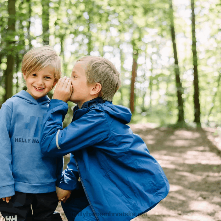 J0HV2430 juniorska loen kišna jakna djeca Helly-Hansen močvarna jagoda