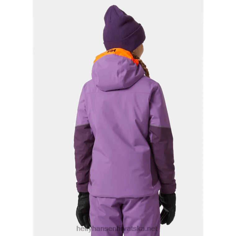 J0HV2436 juniorska skijaška jakna jewel resort djeca Helly-Hansen korisnost gre/crna