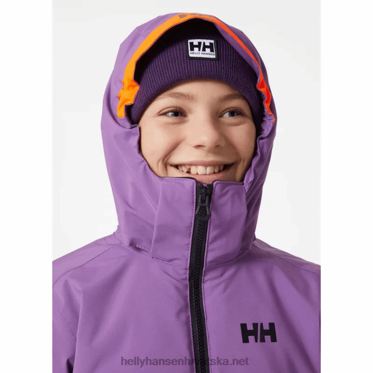 J0HV2436 juniorska skijaška jakna jewel resort djeca Helly-Hansen korisnost gre/crna