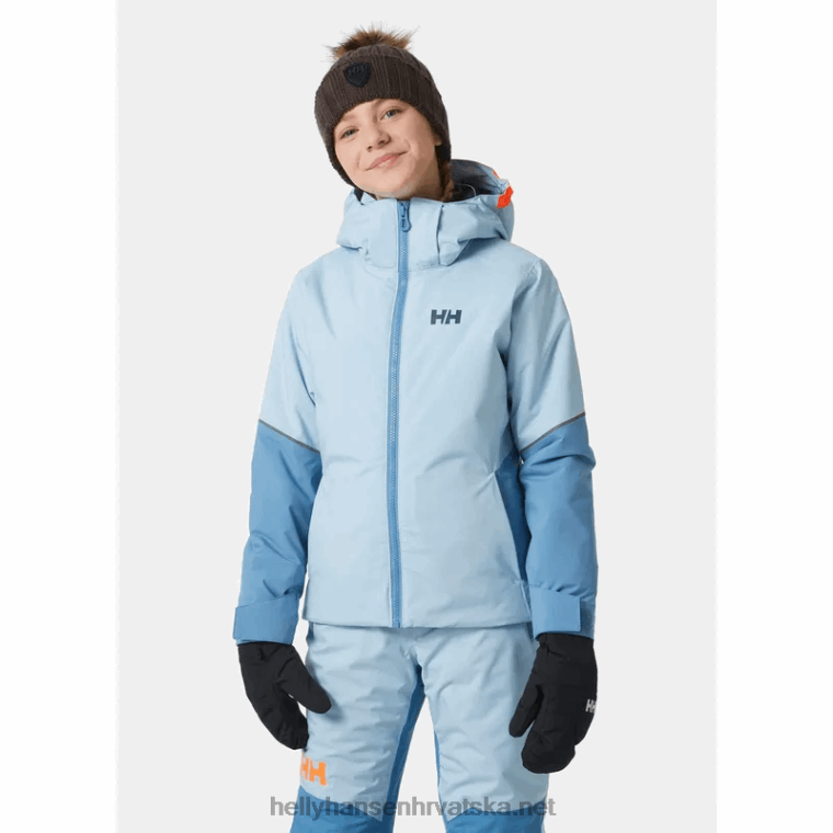 J0HV2437 juniorska skijaška jakna jewel resort djeca Helly-Hansen smrvljena gra