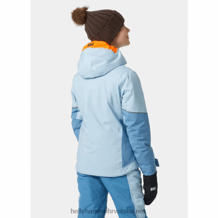 J0HV2437 juniorska skijaška jakna jewel resort djeca Helly-Hansen smrvljena gra