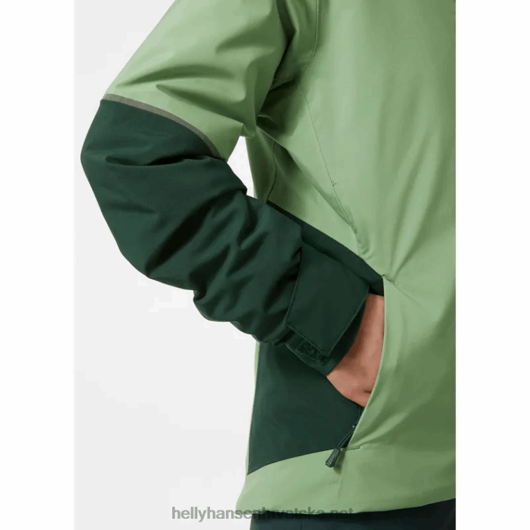 J0HV2438 juniorska skijaška jakna jewel resort djeca Helly-Hansen smrvljena gra