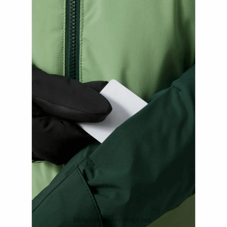 J0HV2438 juniorska skijaška jakna jewel resort djeca Helly-Hansen smrvljena gra