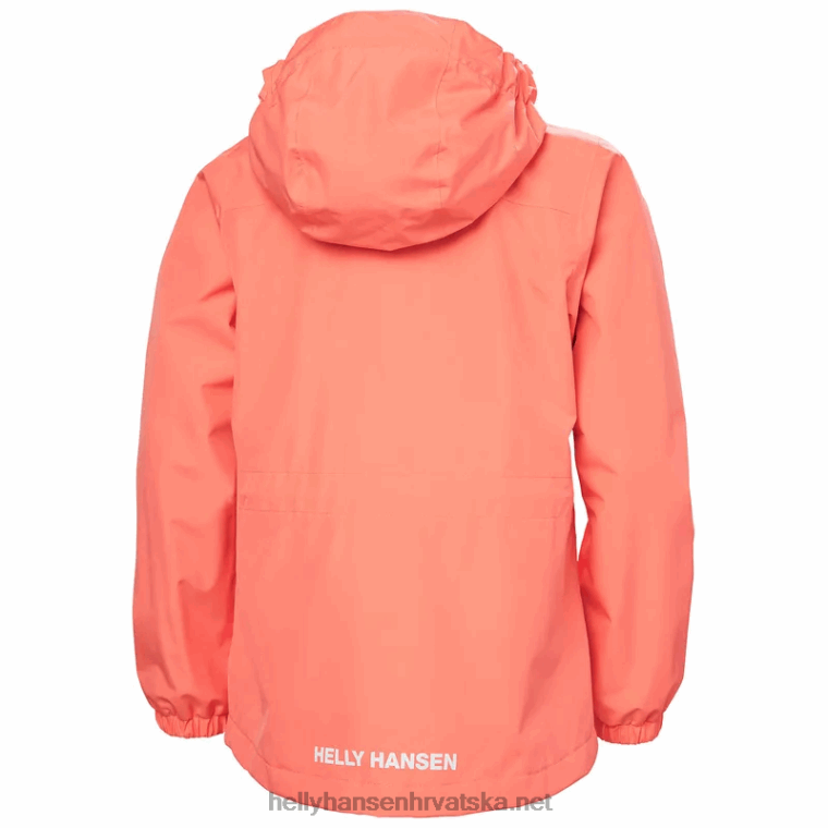 J0HV2555 juniorska kišna jakna celeste djeca Helly-Hansen skagen plava/vrijesak aop
