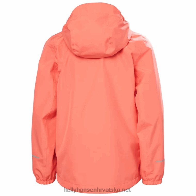 J0HV2563 juniorska juell vodootporna jakna djeca Helly-Hansen bitno y/crno