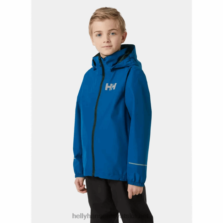 J0HV2564 juniorska juell vodootporna jakna djeca Helly-Hansen breskva jeka
