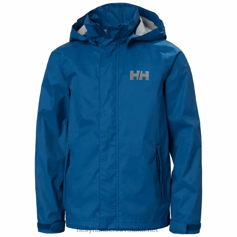 J0HV2569 juniorska loke jakna djeca Helly-Hansen oštar zeleni/žad esra