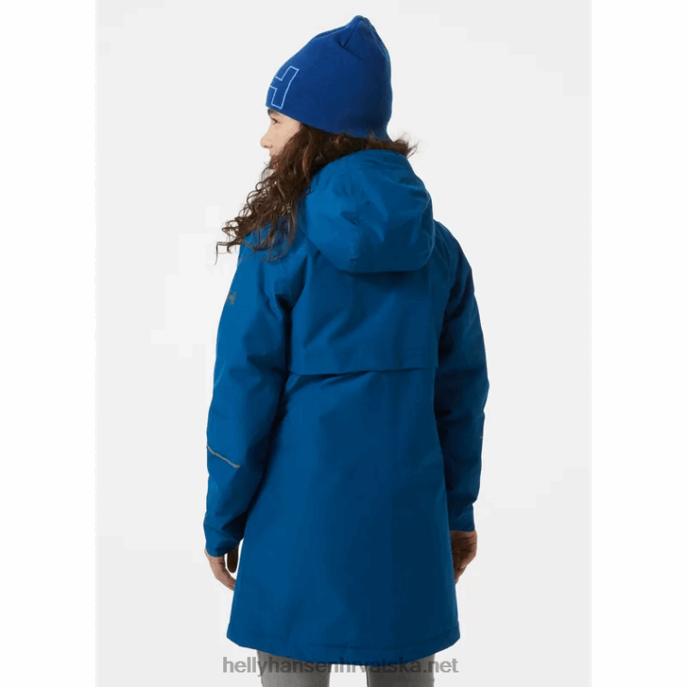 J0HV2752 juniorska lisburn izolirana kabanica djeca Helly-Hansen ametist