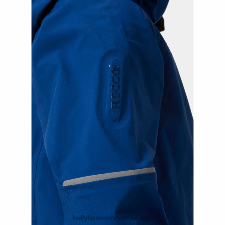 J0HV2814 juniorski elementi troslojna skijaška jakna djeca Helly-Hansen crno