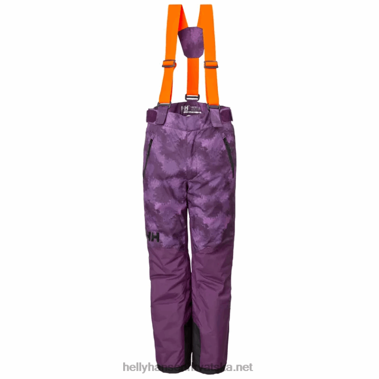 J0HV2451 juniorske no limits 2.0 skijaške hlače djeca Helly-Hansen malahit