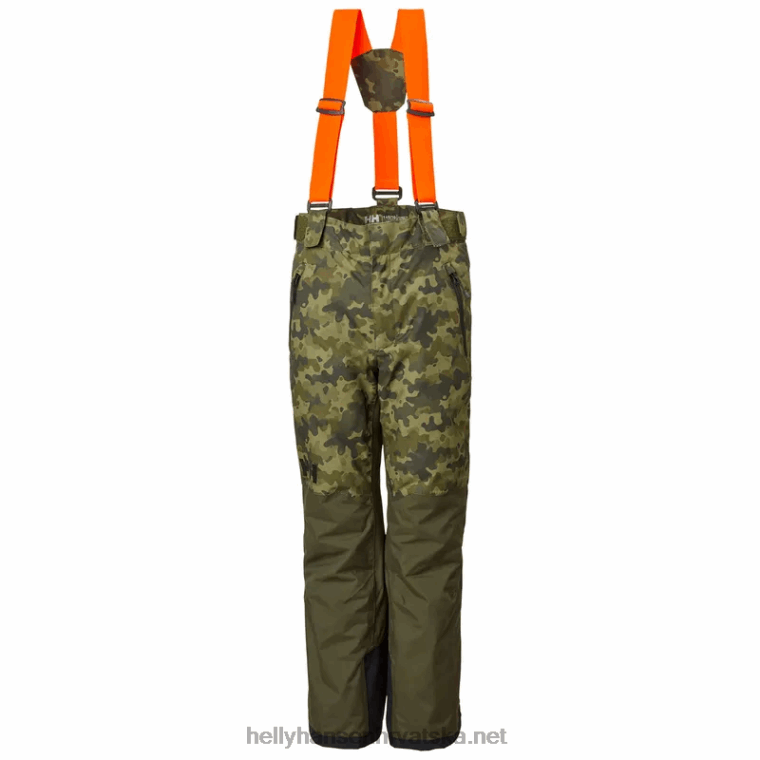 J0HV2452 juniorske no limits 2.0 skijaške hlače djeca Helly-Hansen malahit