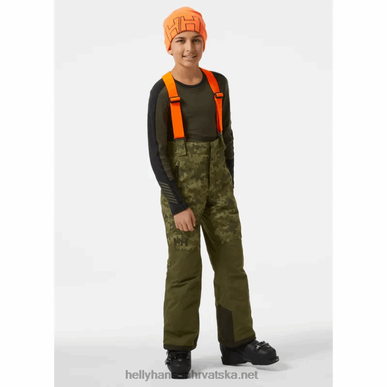 J0HV2452 juniorske no limits 2.0 skijaške hlače djeca Helly-Hansen malahit