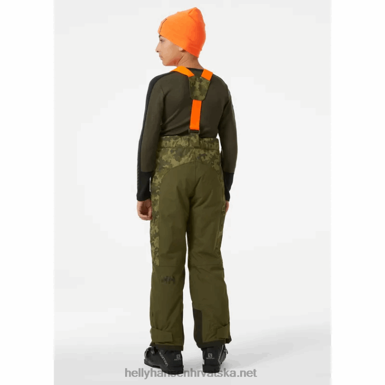 J0HV2452 juniorske no limits 2.0 skijaške hlače djeca Helly-Hansen malahit