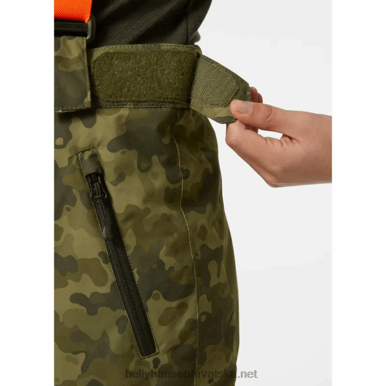 J0HV2452 juniorske no limits 2.0 skijaške hlače djeca Helly-Hansen malahit