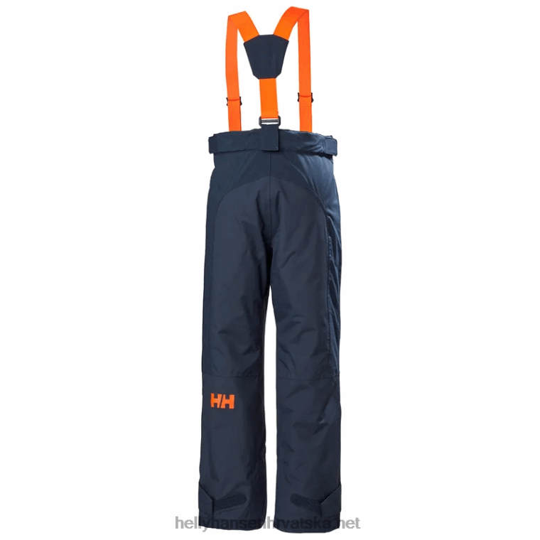 J0HV2455 juniorske no limits 2.0 skijaške hlače djeca Helly-Hansen utility gre/plava magla/crna