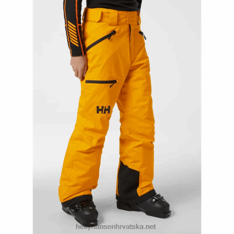 J0HV2461 juniorske elemente skijaške hlače djeca Helly-Hansen smrvljena gra
