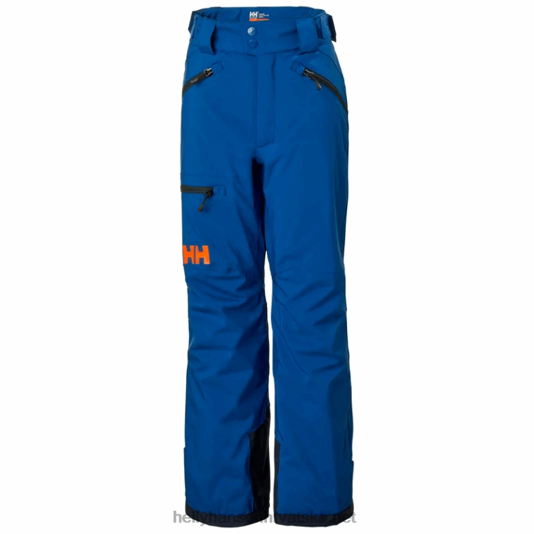 J0HV2462 juniorske elemente skijaške hlače djeca Helly-Hansen zgnječena gra/morovica