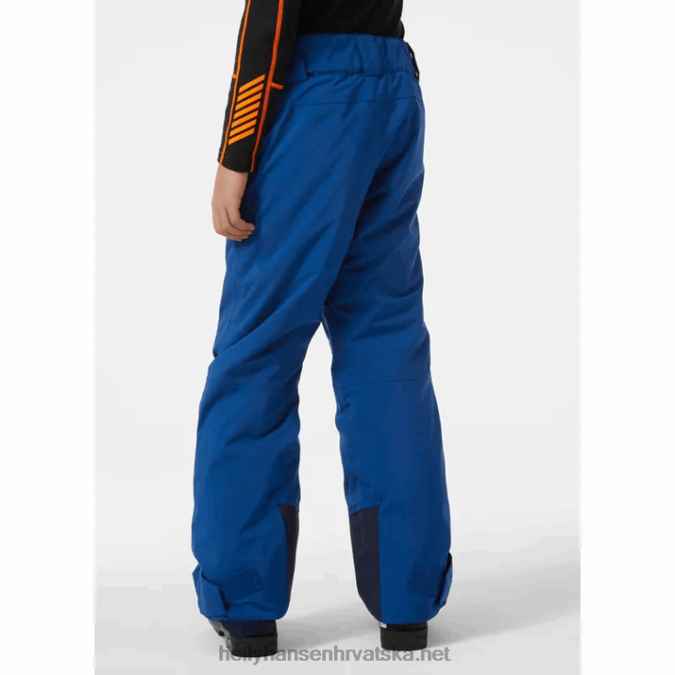 J0HV2462 juniorske elemente skijaške hlače djeca Helly-Hansen zgnječena gra/morovica
