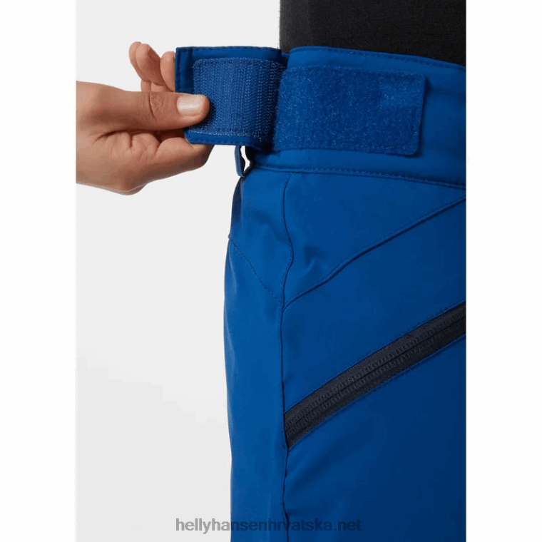 J0HV2462 juniorske elemente skijaške hlače djeca Helly-Hansen zgnječena gra/morovica