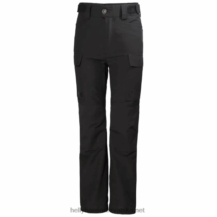 J0HV2468 juniorske planinarske hlače marke djeca Helly-Hansen azurit/lav zelena