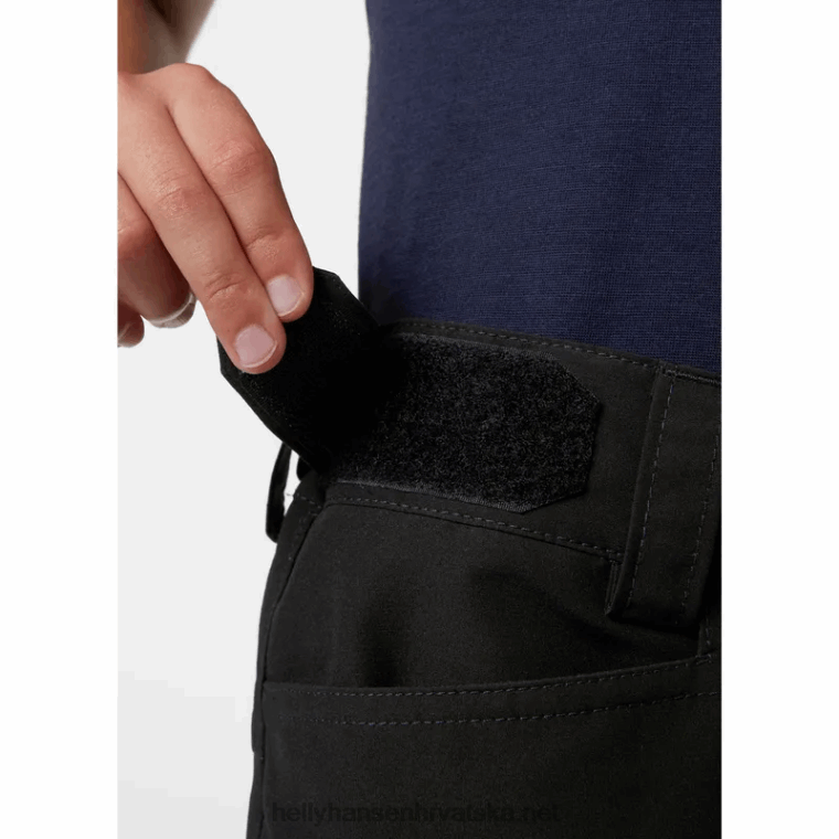 J0HV2468 juniorske planinarske hlače marke djeca Helly-Hansen azurit/lav zelena