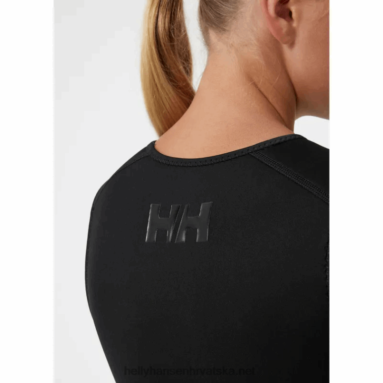 J0HV2470 juniorska vodena odjeća salopette djeca Helly-Hansen crno