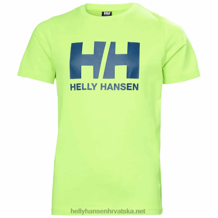 J0HV2505 juniorska majica s logotipom hh djeca Helly-Hansen svijetlo plava/ružičasti kvarc