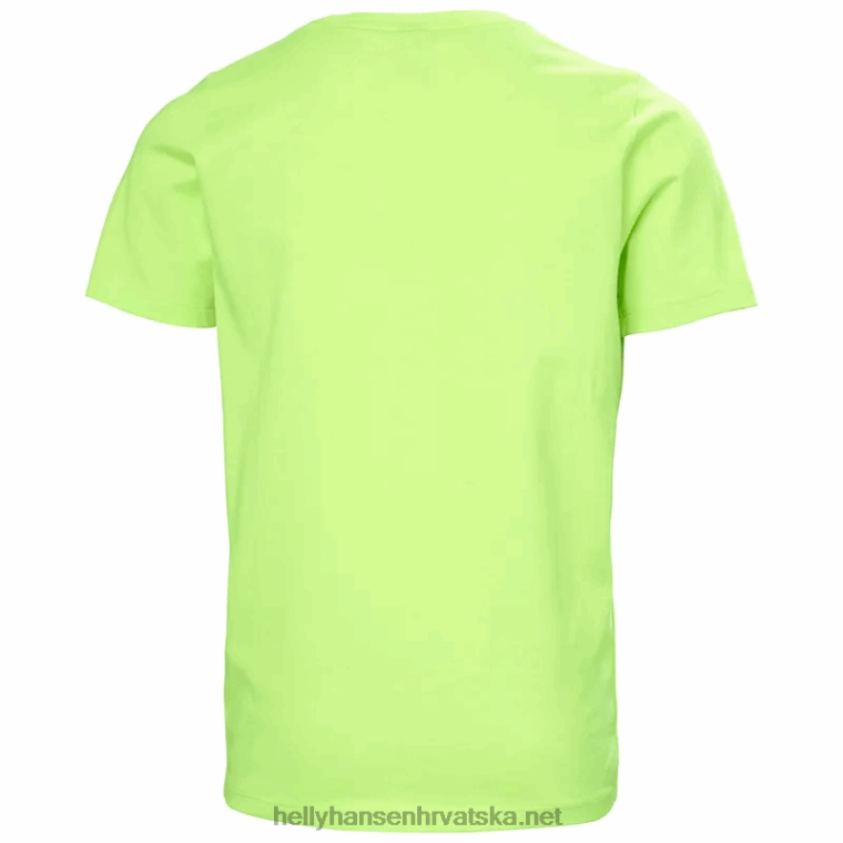 J0HV2505 juniorska majica s logotipom hh djeca Helly-Hansen svijetlo plava/ružičasti kvarc