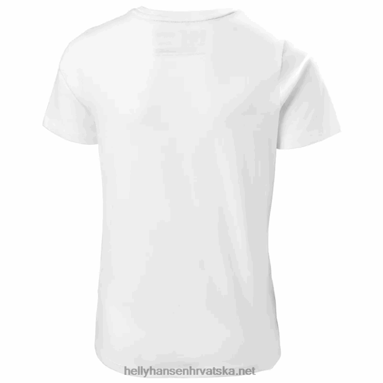 J0HV2508 juniorska majica s logotipom hh djeca Helly-Hansen slatka limeta/lilatech