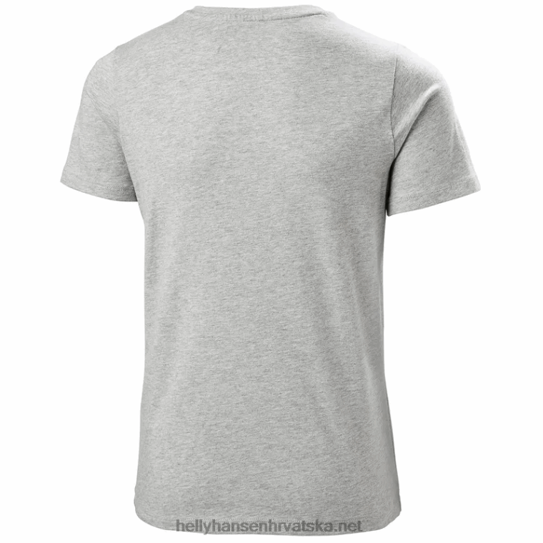 J0HV2510 juniorska majica s logotipom hh djeca Helly-Hansen lilatech/bijela/uzbuna crvena