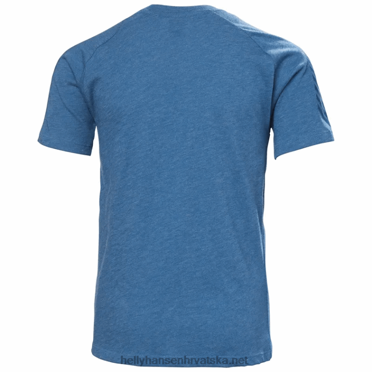 J0HV2571 juniorska loen tehnička majica djeca Helly-Hansen breskva jeka