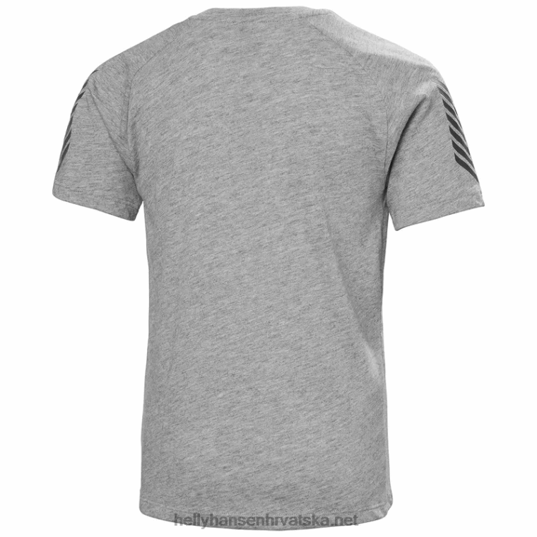 J0HV2572 juniorska loen tehnička majica djeca Helly-Hansen breskva eho/azurit