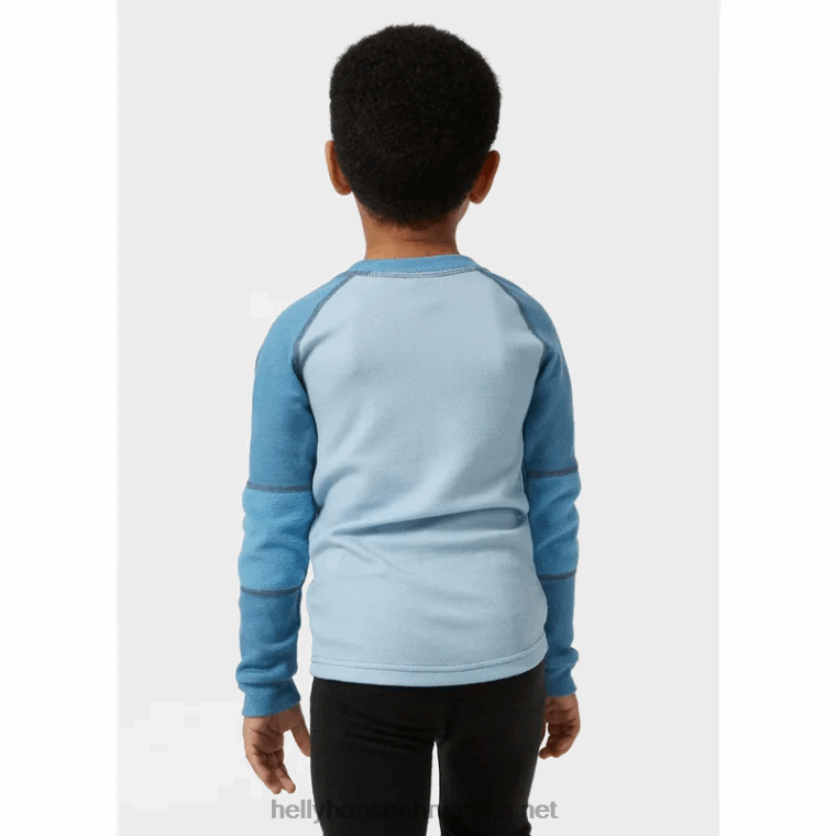 J0HV2355 dječji hh lifa merino osnovni sloj djeca Helly-Hansen glicinija pu