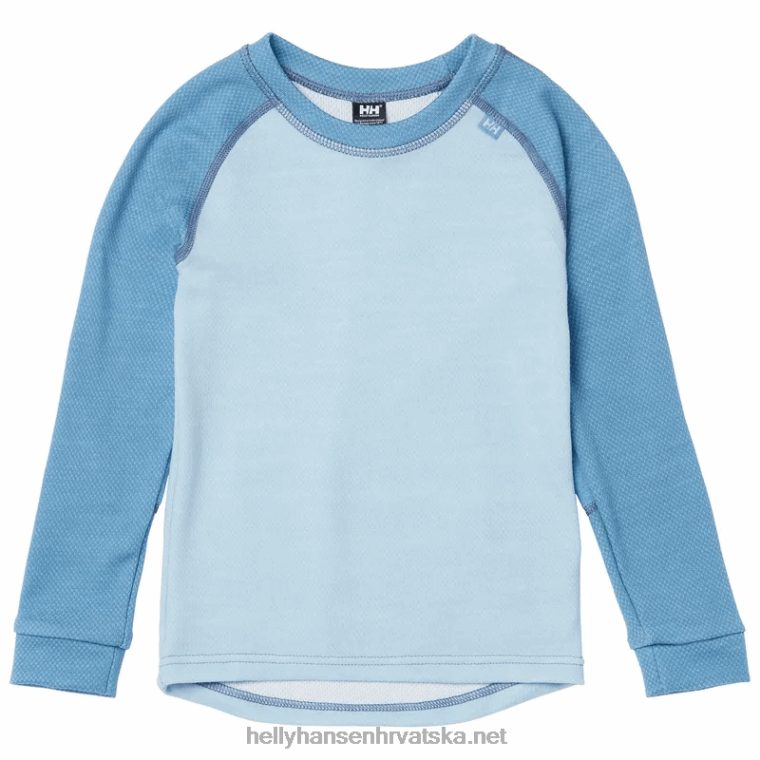 J0HV2355 dječji hh lifa merino osnovni sloj djeca Helly-Hansen glicinija pu