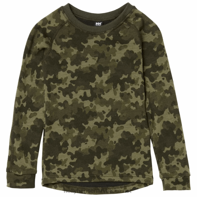 J0HV2360 dječji hh grafički lifa merino osnovni sloj djeca Helly-Hansen djetelina